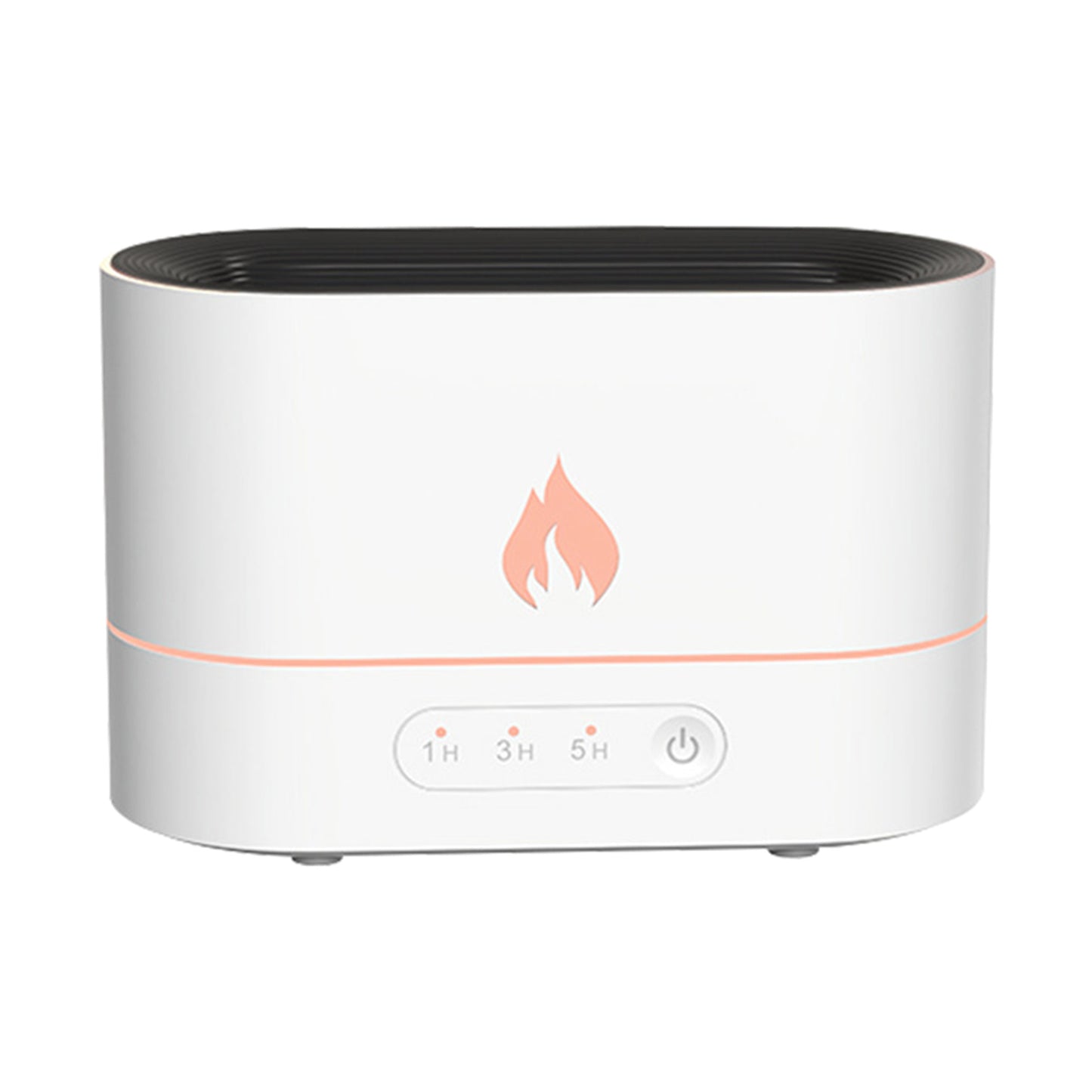 Siming Flame Aromatherapy Diffuser – Silent Mist & Ambient Glow