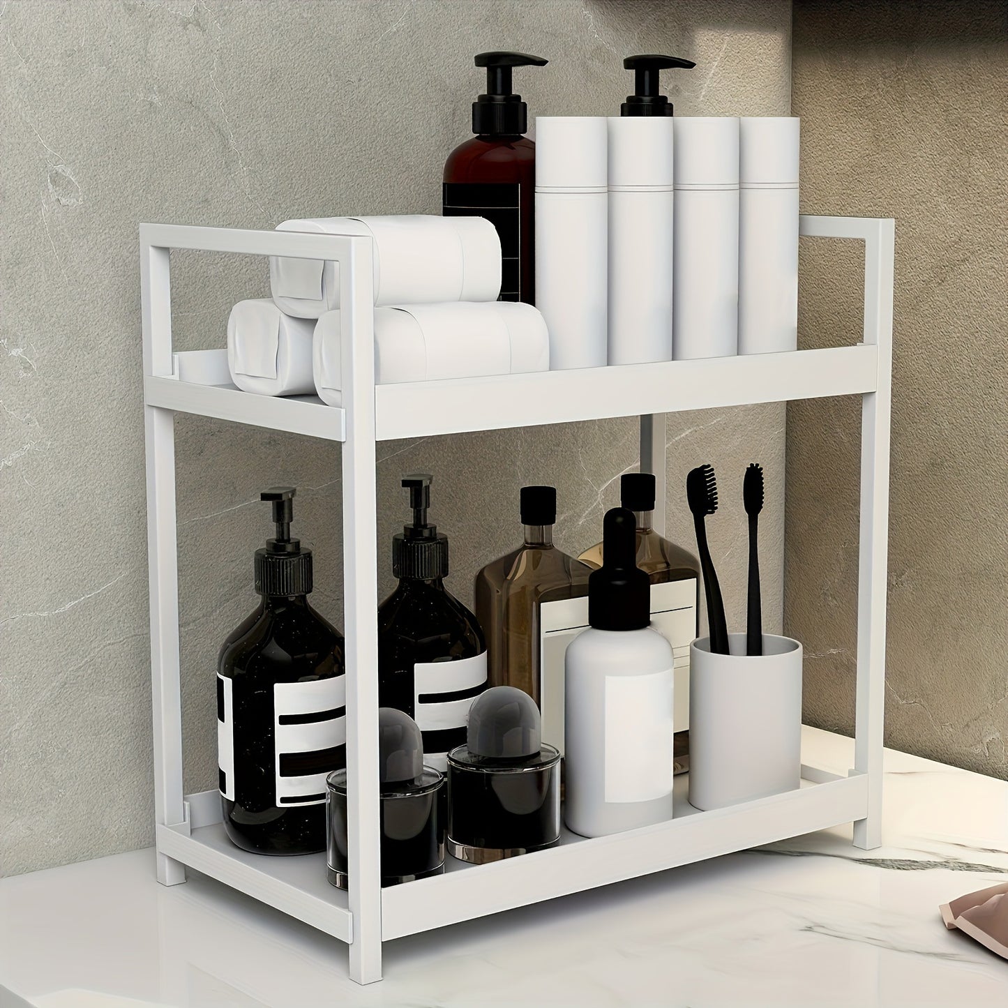 Integrated Dresser Cosmetic Finishing Bathroom Rack