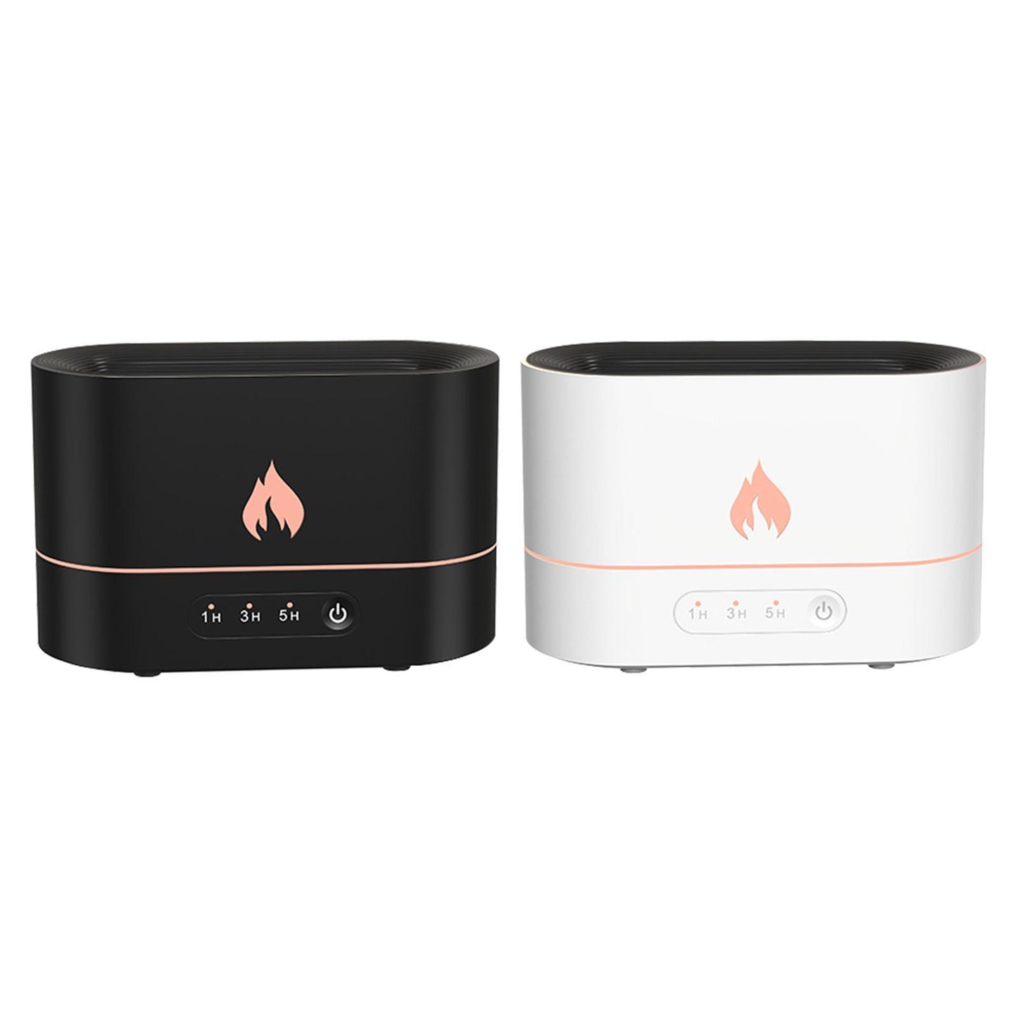 Siming Flame Aromatherapy Diffuser – Silent Mist & Ambient Glow